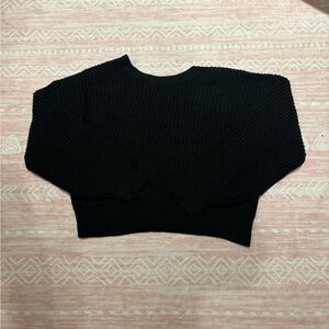 Women’s black sweater